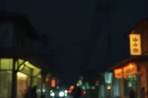 黑白影像中竹林的纵深构图与逆光剪影